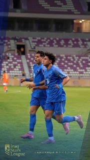 الطلبة يفتتح التسجيل بهدفٍ رأسي من اللاعب أحمد سهيل
